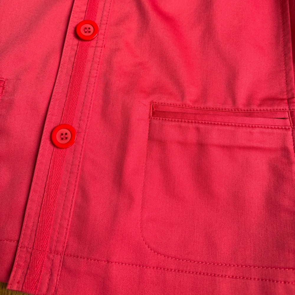 Koret Ladies Hot Pink 3/4 Sleeve Jacket. Size: 8 Medium - Picture 3 of 8
